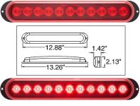 Thinline Sealed LED Stop/Turn/Tail Light for Over 80” Wide Applications