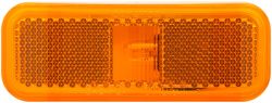 CLEARANCE LIGHT INCAN RECT SURFACE MNT REFLEX AMBER OPT MC44 - 588-0118