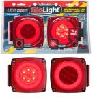 LED TAILLIGHT KIT 5" SQUARE (GLO-LIGHT)