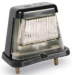 LIGHT LICENSE LED BLACK HOUSING