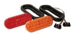LIGHT S/T/TL LED 6-1/2" OVAL GROM MOUNT SEALED