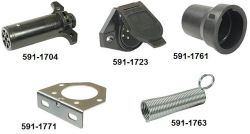 MOUNTING BRACKET FOR 7 WAY PLUGS POLLAK - 591-1771