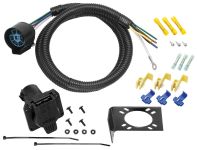 ADAPTER 7 WAY OEM ROUND TO 7 BLADE 4' HARNESS - 592-0224