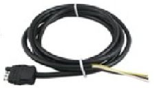 CONNECTOR PIGTAIL 4 FLAT TRAILER END W/ 48" SEALED & JACKETED - 598-4184