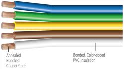 WIRE 16-2 BONDED YEL/BRN 100’ - 620-2927