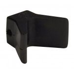 2"x2" Bow Y Stop Black Natural Rubber