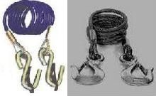 SAFETY CABLE 7' W/S-HOOKS 5K 2 BOX - 768-8196