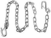 SAFETY CHAIN 1/4" X 8' W / LATCHES - 778-5154