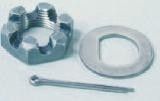 SPINDLE NUT & WASHER KIT 1"-14 ROUND - 840-5774