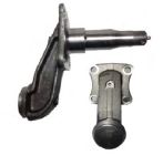 SPINDLE 4" DROP 3.5K AXLE