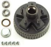 HUB/DRUM 5on4.5 7"x1-1/4" 2K DEXTER ELEC W/AP 1-1/16" SPINDLE - 853-7151