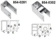 HANGER REAR 2" SPRING 5.25" DROP - 854-0302