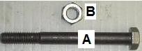 KEEPER BOLT 5/16"-18 x 3-1/4" - 854-7113
