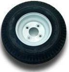 TIRE 480-8 LRC ON 4on4 WHITE SOLID - 863-0201