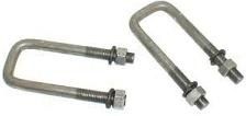 TIRE CARRIER SQUARE U-BOLTS FOR BUMPER