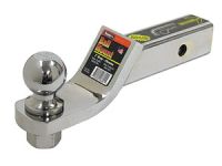 BALL MOUNT 2" SHANK 2" DROP KIT W/ 2" BALL CHROME BUYERS - 920-3306