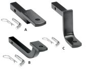 BALL MOUNT 1-1/4" SHANK 1-1/4" DROP 3.5K DRAW-TITE - 923-6051