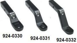 BALL MOUNT 2" SHANK 6" DROP 16K FORGED DRAW-TITE - 924-0332