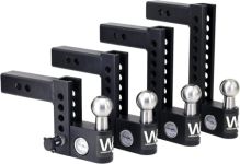 AERO HITCH ADJUSTABLE BALL MOUNTS