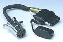 ADAPTER 4 WAY ROUND TO 4 WIRE FLAT