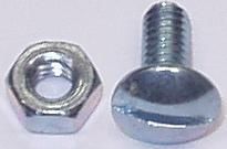 LICENSE PLATE BOLTS & NUTS