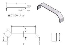 FENDER STEEL MULTI-BEND 11"x72" TREAD PLATE - 855-6981