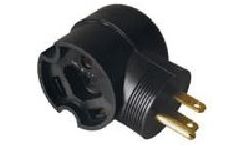 ADAPTER 15 AMP TO 30 AMP RIGHT-ANGLE