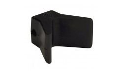 2"x2" Bow Y Stop Black Natural Rubber